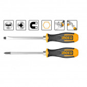 INGCO 2'li Darbeli Tornavida Seti ING-HSGT680208 - 1