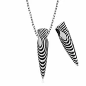 Lucky Life 925 Ayar Gumuss Kurşun Kolye - 1