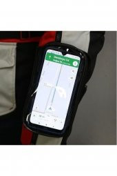 Motosiklet Kola Takılan Çantalı Telefon Tutucu - 2
