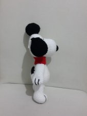 Snoopy Köpek Amigurumi Organik Oyuncak - 3