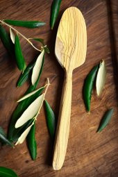 Zeytin Ağacı Spatula | 1 Adet El Yapımı Ahşap Spatula - 2