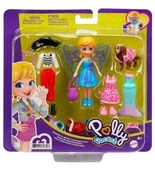Polly Pocket ve Hayvan Dostu Kostüm Giyiyor Oyun Seti, Bebek, Evcil Hayvan ve Kostümlü Paket Gdm15 - 1