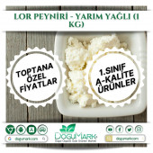 DoğuMark - Lor Peyniri - Yarım Yağlı (1 Kg) - 1