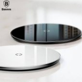 Baseus Simple 10W Kablosuz Şarj Aleti İphone Samsung Huawei Xiaomi Uyumlu Kablosuz Şarj Aleti - 2