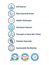CARINE ACTIVE YETİŞKİN HASTA KÜLOT BEZİ EXTRALARGE BEDEN 30 ADET - 3