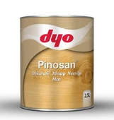 Dyo Pinosan Dekoratif Mat Ahşap Verniği  2.5lt Maun - 1