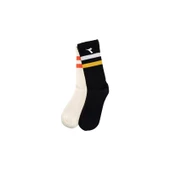 Diadora D202014-976 2 Pack Striped Crew Socks W Kadın Çorap - 2