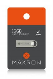 MAXRON 16 GB Flash Bellek Metal Gövde Ömür Boyu Garantili Güvenli Usb Bellek Data Traveler - 4