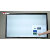 DAHUA LCH65-MC410-B, 65", 4K, Android 9,0,  Dört Çekirdek CPU, 5Mp Kamera, HDMI, Wifi,  Dokunmatik Akıllı Tahta - 2