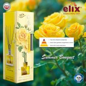ELIX Dogal Çiçek Esanslari içeren, Ev - Ofis Kokusu 100ml. - Bergamot, Gardenya - 2