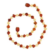 Bebek Damla Kehribar Diş Kolye - 1