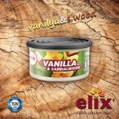 ELIX Organik Metal Kutuda Dogal Liflere Emdirilmis Özel Aromali Koku - Sandal Agaci - 3