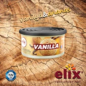 ELIX Organik Metal Kutuda Dogal Liflere Emdirilmis Özel Aromali Koku - Vanilya - 3