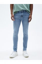 Skinny Fit Kot Pantolon - Michael Jean thumbnail 3