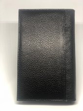 GAZETECİLER CEMİYETİ ROZETLİ HAKİKİ DERİ NOTLUK CÜZDAN - 2