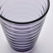 4 Adet Bardak Seti, Cam MeridyenDukkan Karışık Renkler, 34 cl Meşrubat-Su Bardağı - 2