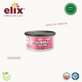ELIX Organik Metal Kutuda Dogal Liflere Emdirilmis Özel Aromali Koku - Sakiz - 2