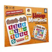Moon Beavers Ahşap Hesap Makinesi 83000,Okula Yardımcı Eğitici Oyuncak - 2