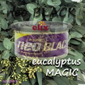ELIX Neo Black Metal Kutuda Ahsap Granüllere Emdirilmis Özel Aromali Koku - Okaliptus - 3