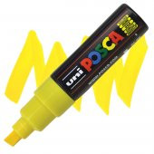 Uni Posca 8.0mm Su Bazlı Poster Markörü Sarı (Yellow) PC-17K - 2