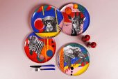 Porland Wild Life 4Iü Servis Takımı 28 cm 04ALM007235 - 1
