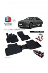 Volkswagen passat paspas b8 b8,5 2015 2020 4d havuzlu paspas kauçuk pvc içermez - 1