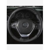 Dikmeli Direksiyon Kılıfı Noktalı-Soft Siyah Opel Astra J kasa Uyumlu - 1