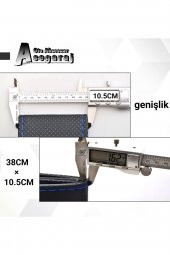 Fiat Linea Dikmeli Direksiyon Kılıfı Soft Siyah Deri Kokusuz (38×10.5) thumbnail 3