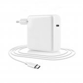 96W Macbook Pro 14" (MKGT3TU/A) Notebook Şarj Aleti Set 2m Type-C to Type-C Kablolu - 1
