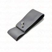 Opel Corsa Uyumlu Dikmeli Direksiyon Kılıfı Soft Gri Renk thumbnail 2