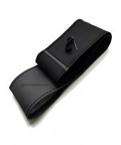 Fiat Fiorino Uyumlu Direksiyon Kılıfı Dikmeli Iki Renkli Yüzüklü Gri Siyah thumbnail 1