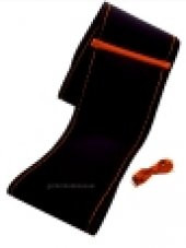 Opel Corsa C Uyumlu Alkantara Nubuk Dikmeli Direksiyon Kılıfı Kırmızı Yüzüklü thumbnail 2