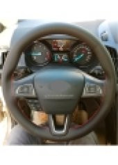 Opel Vectra A Kasa Uyumlu Direksiyon Kılıfı Kırmızı-Siyah 38×10.5CM thumbnail 1