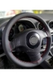 Opel Vectra A Kasa Uyumlu Direksiyon Kılıfı Kırmızı-Siyah 38×10.5CM thumbnail 3