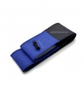 VW Passat B6 Uyumlu İki Renkli Mavi Siyah Direksiyon Kılıfı thumbnail 1