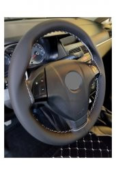 Fiat Fiorino Uyumlu Dikmeli Direksiyon Kılıfı Beyaz İpli A+Plus (38×10.5CM) thumbnail 1