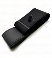 Dacia Uyumlu Dikme Direksiyon Kılıfı İki Renkli GRİ-SİYAH thumbnail 3