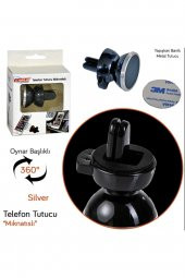 Mıknatıslı Telefon Tutucu Silver - 1