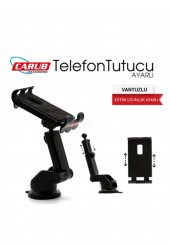 Carub Oto Telefon Tutucu Cama Vantuslu Uzayan Kollu - 1