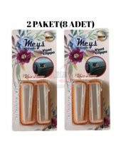 OTO PETEK IZGARA GEÇME KOKU 2 PAKET (8 ADET) TURUNCU RENK ETKİLİ KOKU - 1