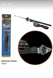 Carub Universal Gömme Anten Çekmeli  Tip Vakum Nikelaj br0040303 - 1