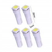 T5 Led Oto Kilometre Kadran Ambians Aydınlatma Ampülü Yeşil 10 Adet thumbnail 1