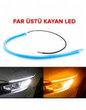 2 Li Far Ledi Kayar Led Fonksiyonlu Şeffaf 60 Cm Br4327267 - 3