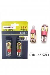 Tp Ampul 57 Led 12v Canbus Beyaz T10 Dipsiz Tk - 1