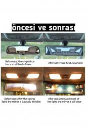 Oto Iç Dikiz Ilave Ayna Makaslı Geçmeli 290mm - 3