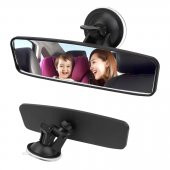 Oto Araç içi ilave dikiz ayna vantuslu ayarlı iç dikiz ayna 24cm - 3