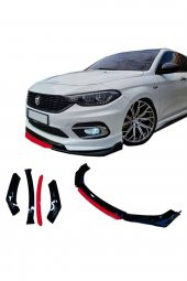 Fiat Egea Ön Lip 4 Parça Tampon Eki Fiat Egea Karlık Model Lip - 1