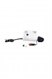 Oto Araç Mini Kompresör Hava Kompresörü 12 V 150 Psı Yassı Lastik Şişirici Taşınabilir - 4