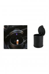 Araç Içi Küllük: Led Işıklı + Kapaklı Araba Küllüğü thumbnail 2