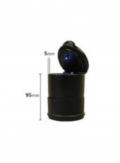 Led Işıklı Araç İçi Kapaklı Oto Bardaklık Uyumlu Küllük - 3